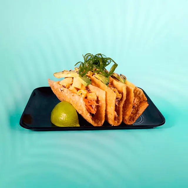 Tacos de pollo spicy